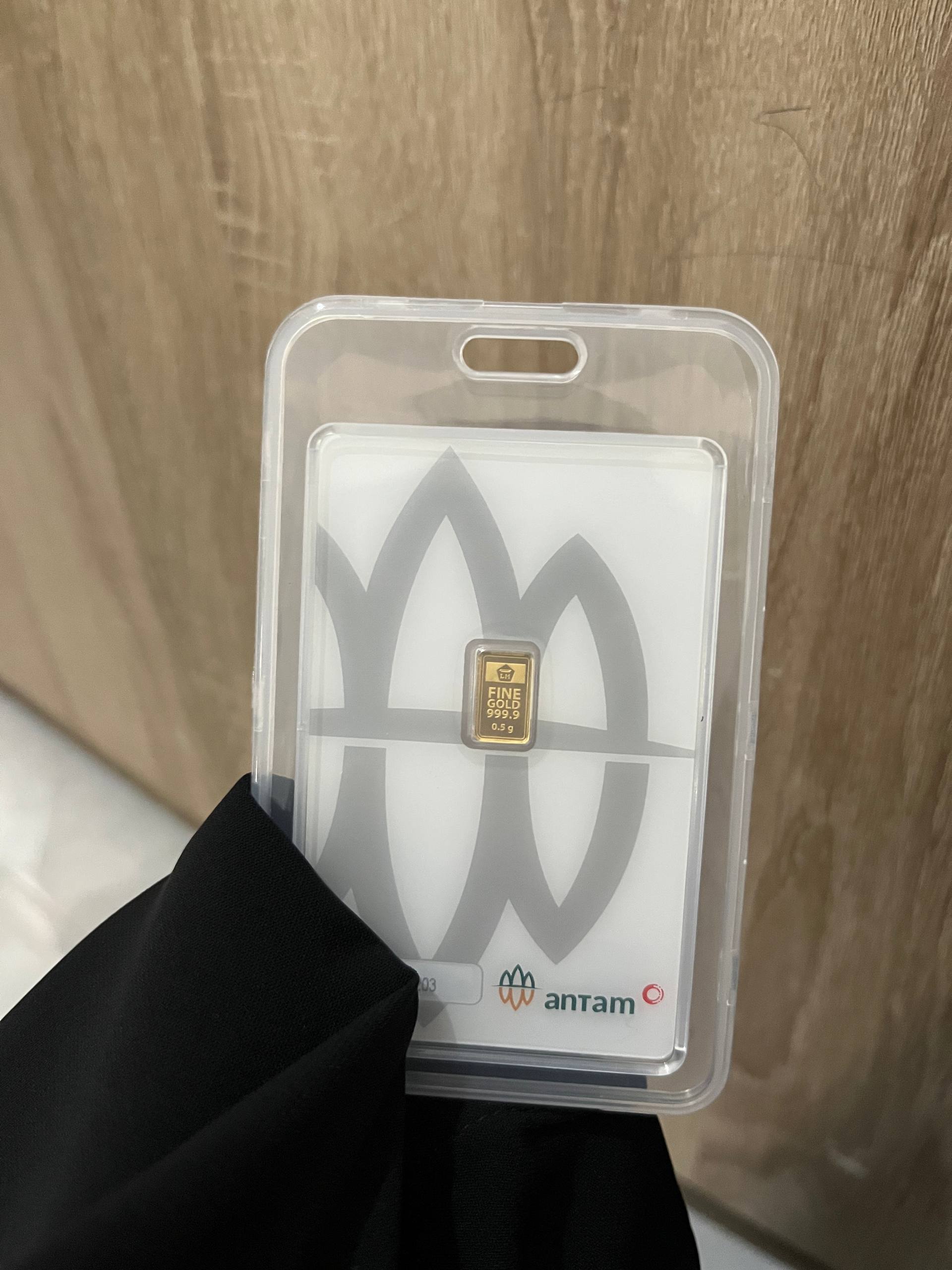 Antam 0.5 Gram Certicard